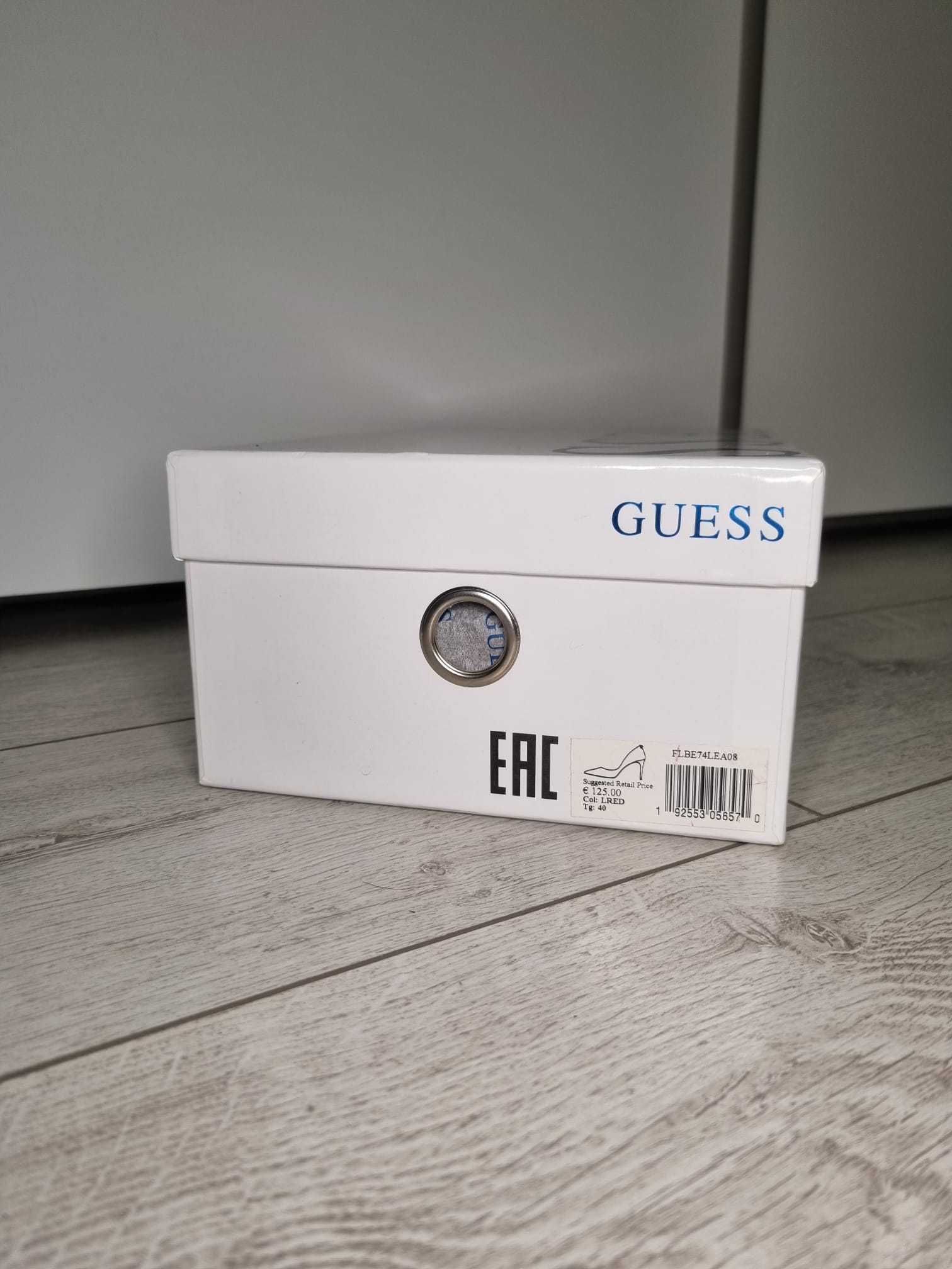 Guess pantofi rosii eleganti