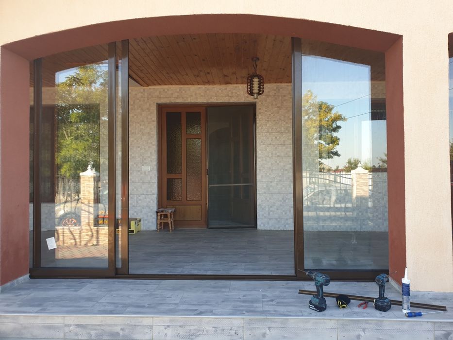 Sisteme sticlă acoperiș terase foisoare