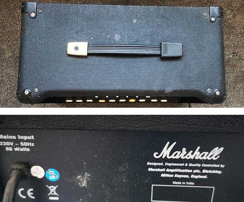 Усилвател за китара кубе Marshall MG30DFX 30W с overdrive