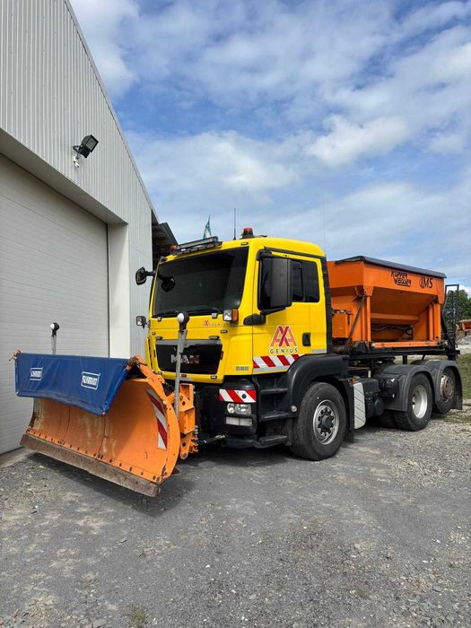 MAN TGS 6X4-4  EURO 5 kip hidraulic