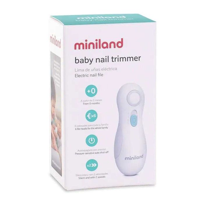 Miniland baby nail trimmer / бебешка автоматична пила за нокти