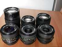 Комплект обективи Canon FD в перфектно състояние. Продават се заедно!
