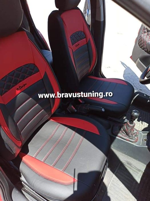 Huse scaun auto Piele Ecologica Duster,Logan,Skoda,FORD,Passat,Golf,et