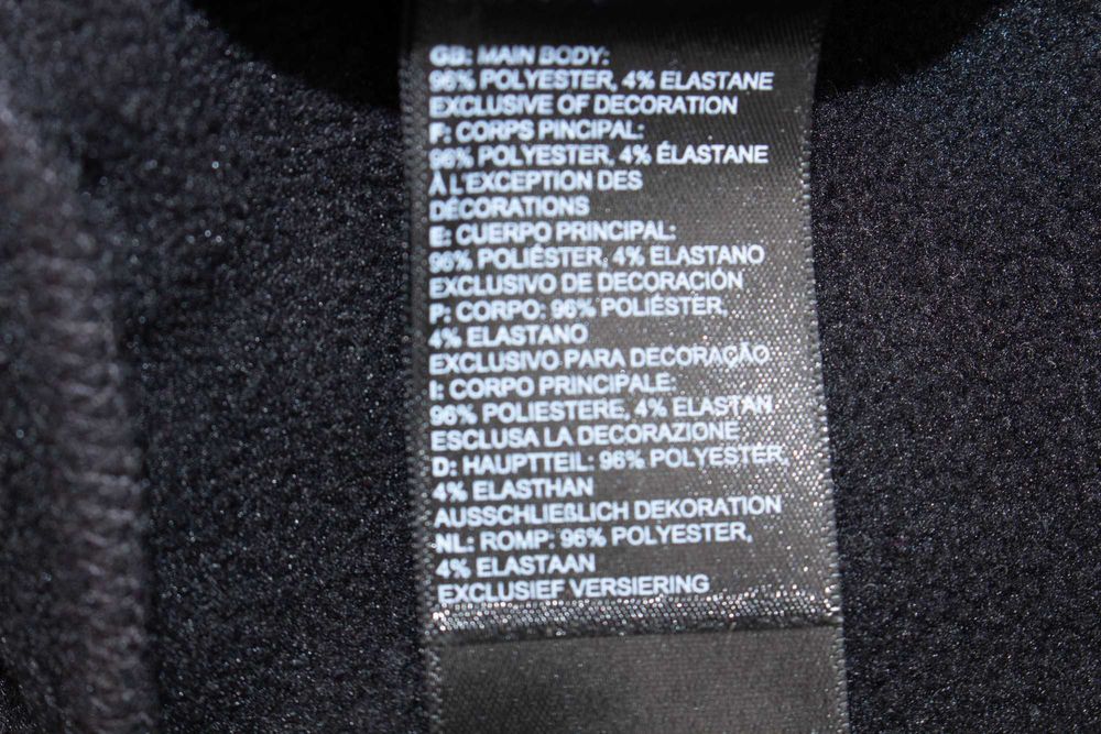 The North Face оригинална дамска блуза черна 1/2 цип овърсайз S