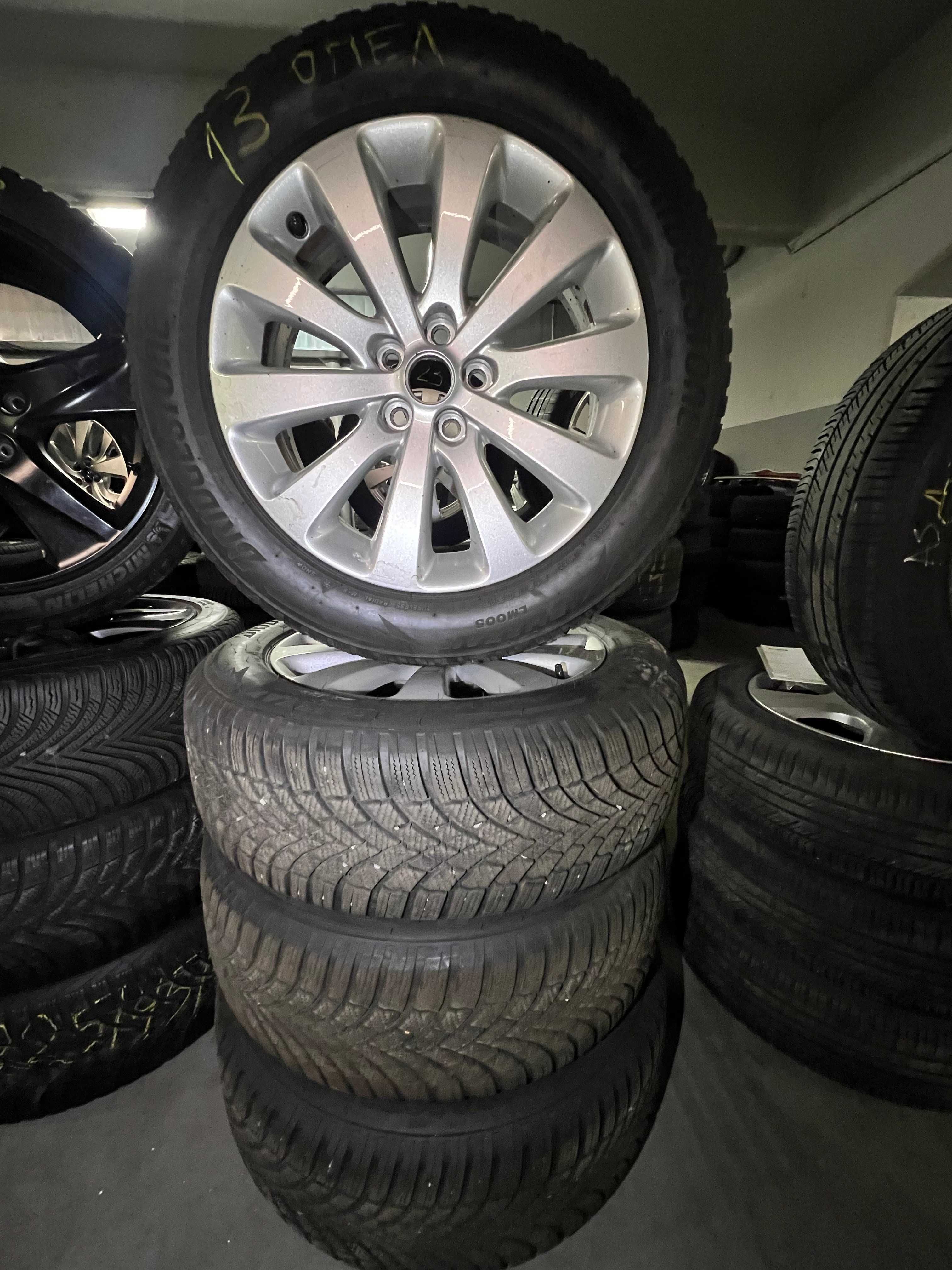 215 60 17-Оригинални джанти за Опел Инсигния  BRidgestone Dot20г-6мм