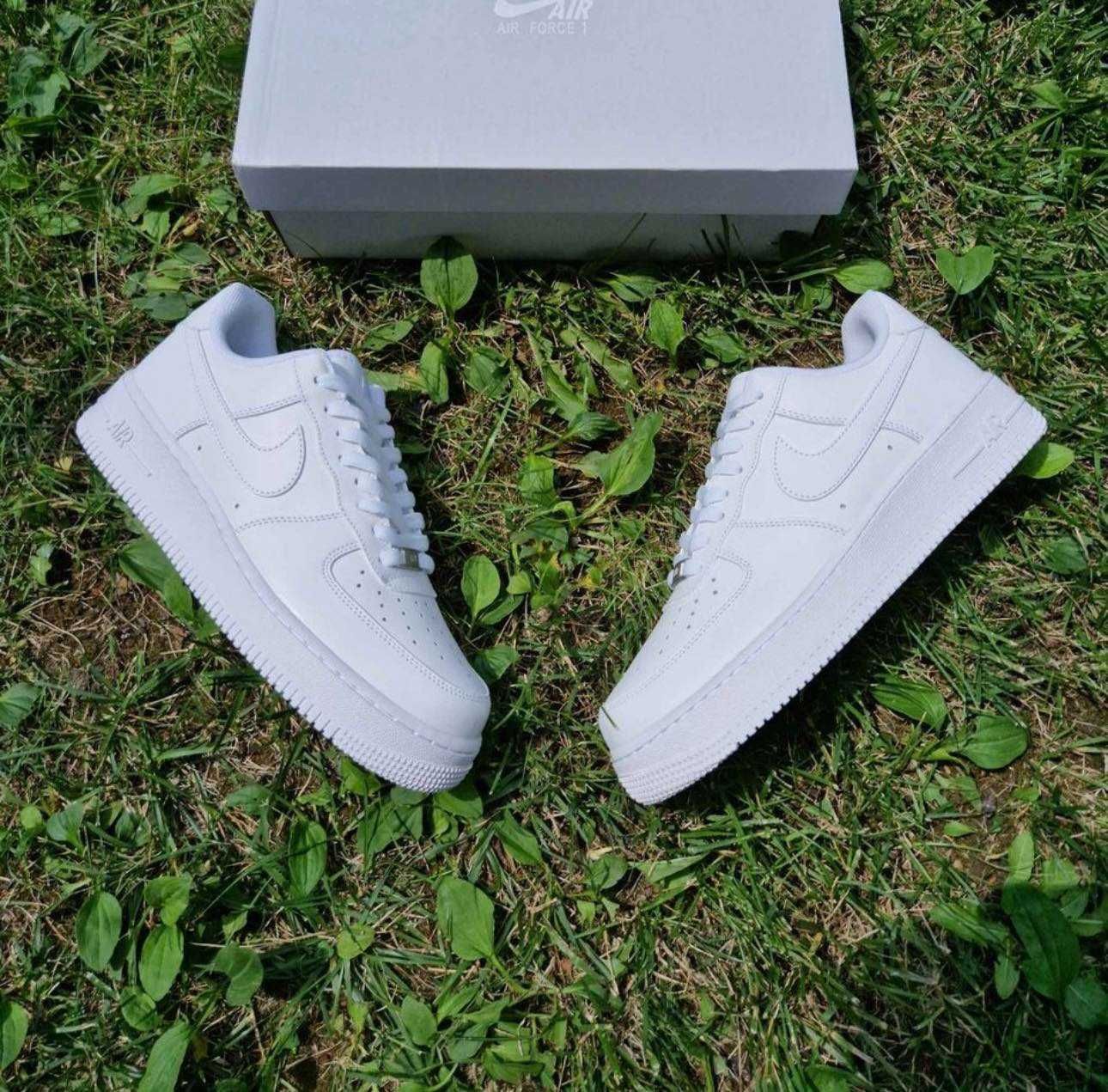 Adidasi Nike Air Force 1 Unisex Premium White
