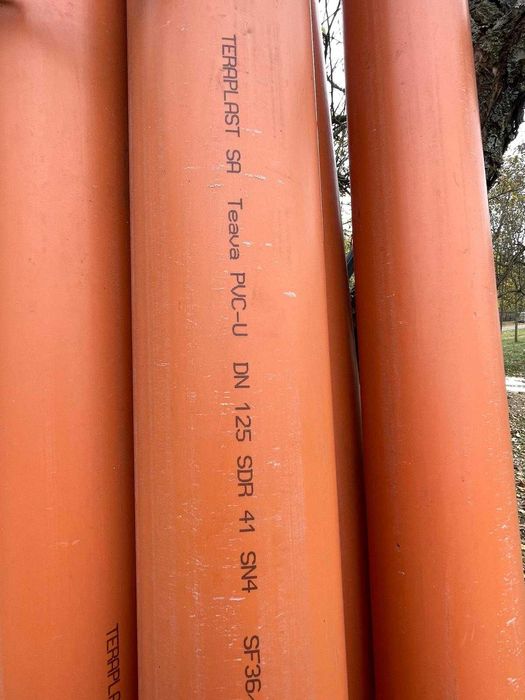 Teava PVC pentru scurgere canalizare