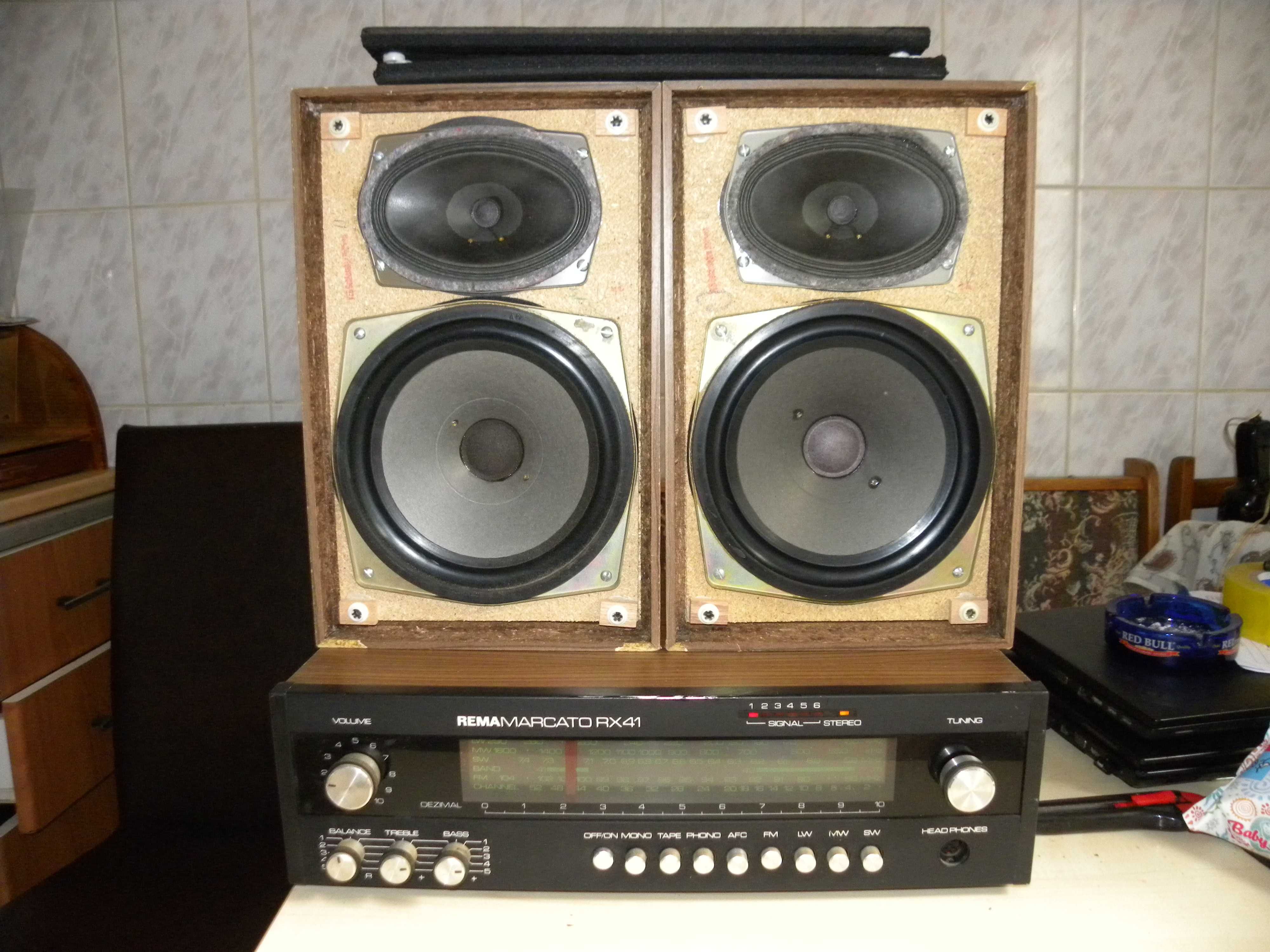 Real Vintage - Rema Mercato Rx41 + Boxe RFT - REMA B 9226 (1984)