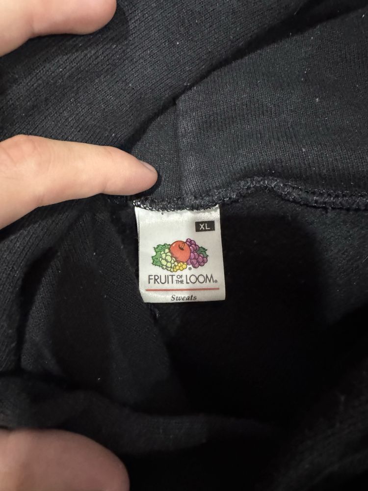 Hanorac Fruit of the loom negru