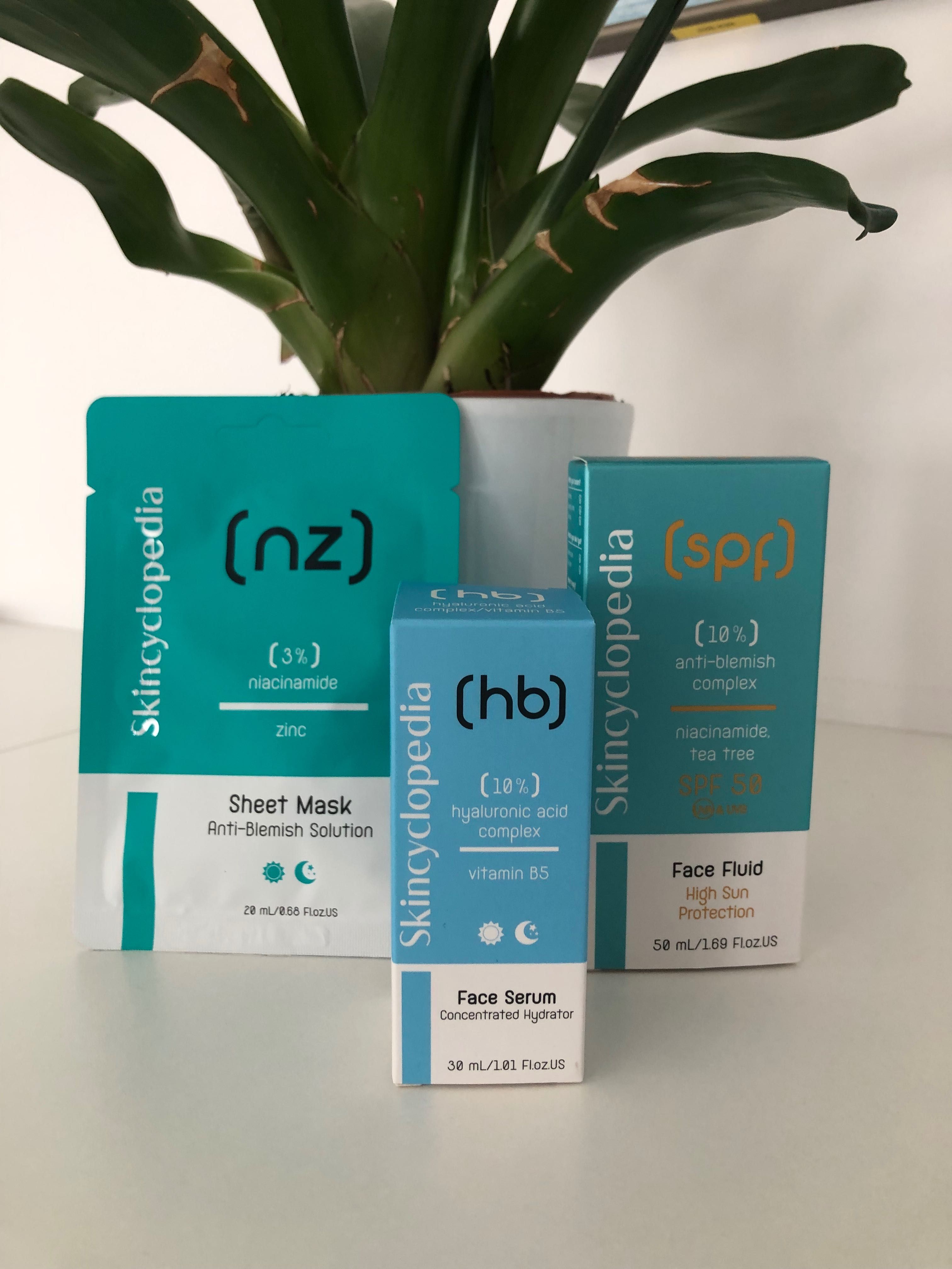 Skincyclopedia сет + подарък sheet mask