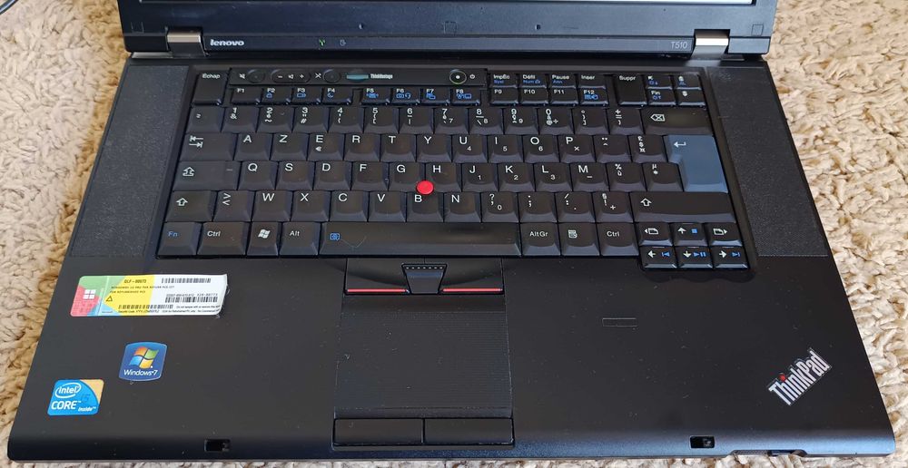 Laptop Lenovo T510 I5 520m SSD 128 Ram 8Gb 15.6''-- 40 Cm