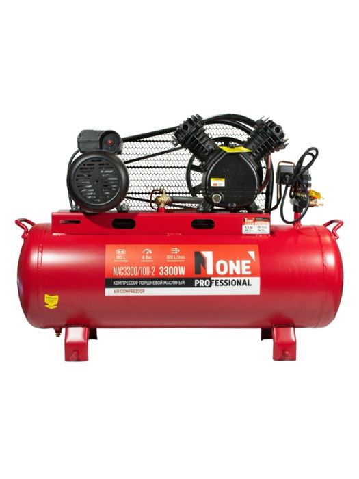 Компрессор поршневой масляный NUMBER ONE NAC3300/100-2