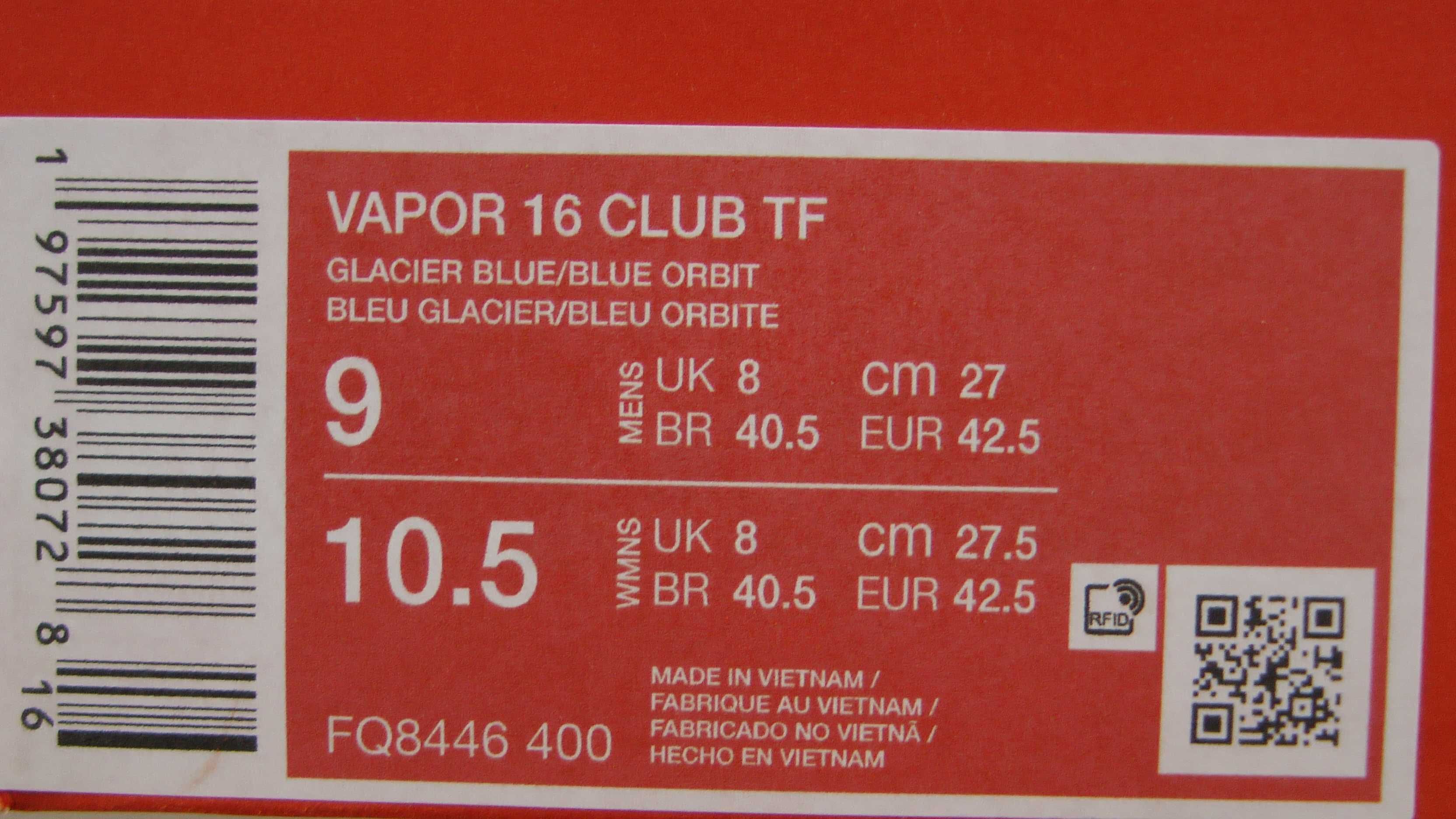 Ghete fotbal sintetic NOI Nike Vapor 16 Club marimea 42,5