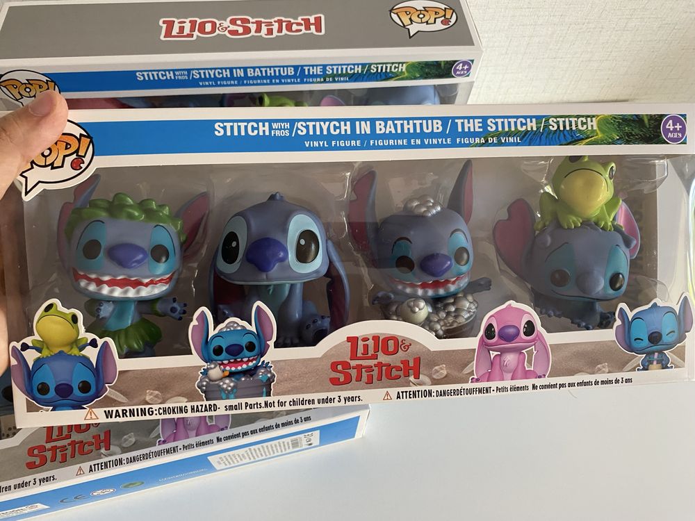 Комплект фигурки Stitch, Стич  - 4 броя