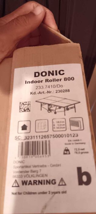 Тенис маса нова неразпечатана