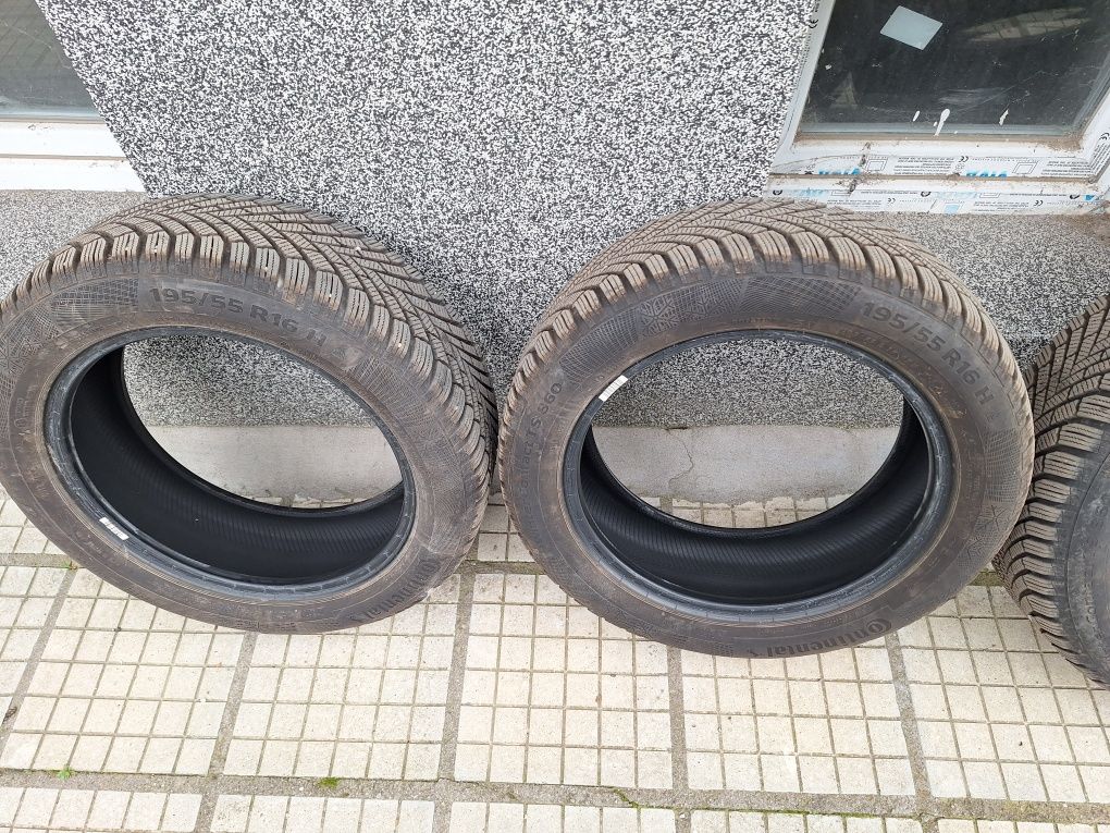 195/55/16  Continental Winter Contact TS860 7.5mm