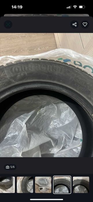 4 штуки зимние шины Continental Ice comtact 3 205/55 R16 94 T с шипами