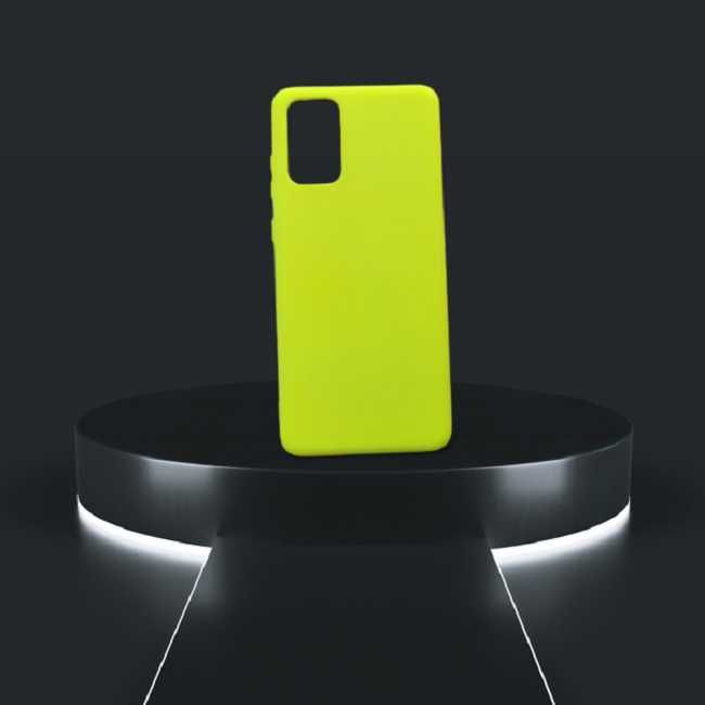 Huse cu microfibra in interior culori neon Samsung si Iphone