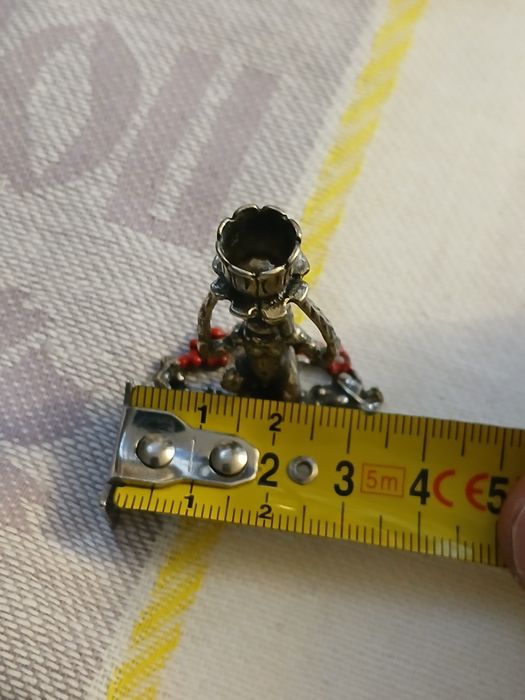 Miniatura argint masiv 800