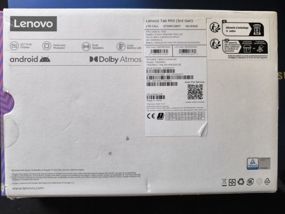 Lenovo tab m10 64gb