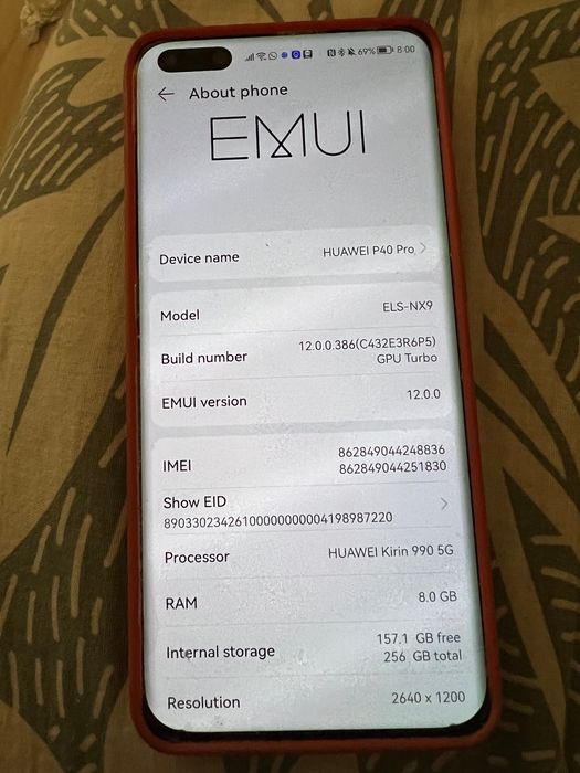 Huawei P 40 Pro silver