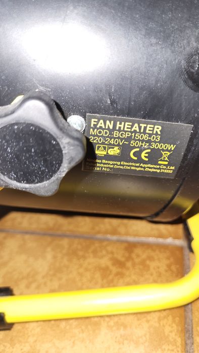 Aeroterma electrica 3kw / 220-230w