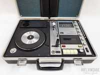 Casetofon Boombox retro din 1972 Sanyo G2615 (gen Technics, Sony)