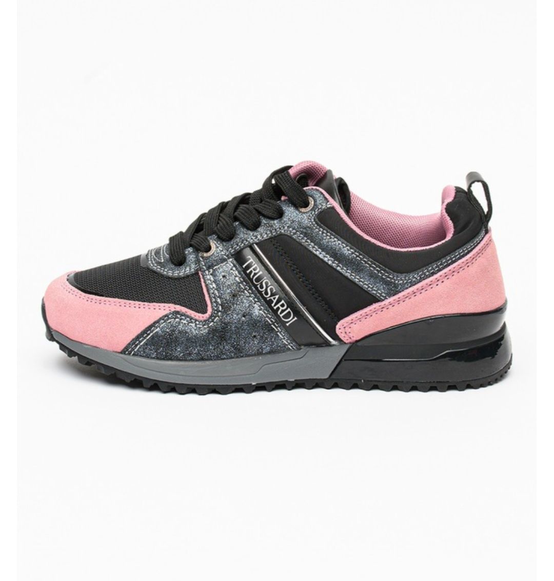 Pantofi sport Trussardi black pink 39 stil puma under armour