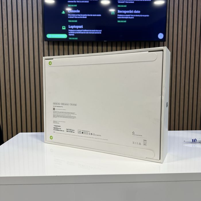 Macbook Pro 14 2024 M4 Max / SIGILAT / Garantie / iDroid