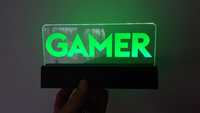 Lampa birou Gamer play station PS veioza camera copii