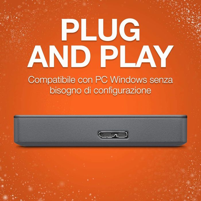 Hard Disk Extern Seagate Basic Portable 1TB USB 3.0,negru,sigilat