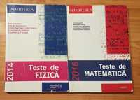 Set Admiterea Politehnica: Teste de matematica si Teste de fizica