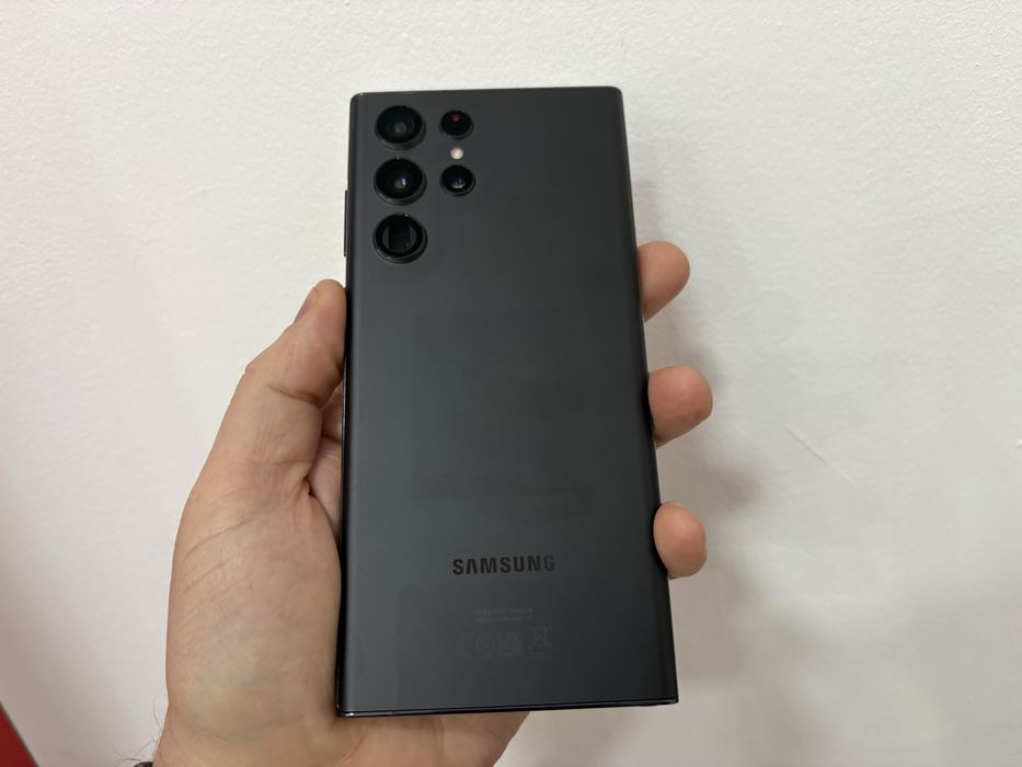 Samsung Galaxy S22 Ultra 5G, 256 gb, 12 gb ram, Black