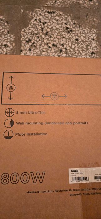 Нов конвектор Perenio Joule smart