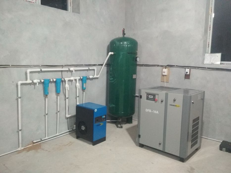 16 бар воздушный винтовой компрессор SAAB blok BAOSI ГАРАНТИЙНЫЙ блок