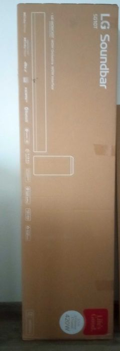 Soundbar LG SG10TY, 3.1, 420W, Bluetooth, Subwoofer Wireless, Dolby