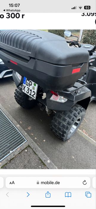 Kymco mxu 300R Maxx