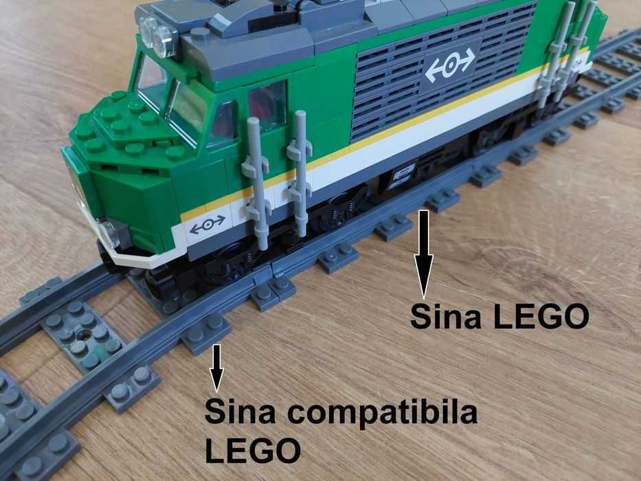 26 bucati sine tren compatibile cu Lego city.