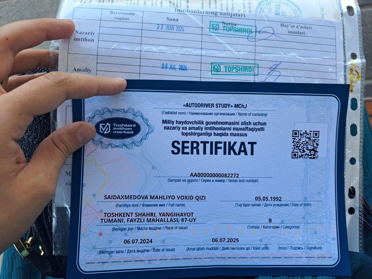 EXPRESS KURS, PRAVA Olamiz, Special Express, Vojdeniya, Garantiya 100%