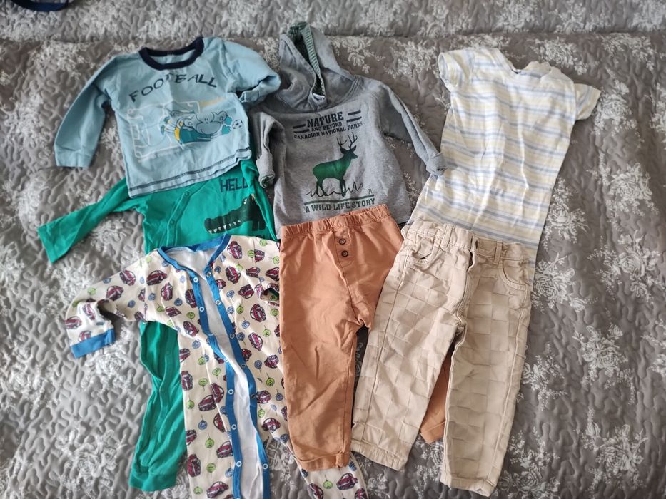 Лот дрешки за момче/момиче размер 86