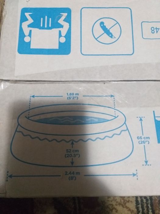 Piscina folosita foarte putin