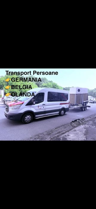 Transport persoane Romania Belgia Olanda Germania tur -retur !!!