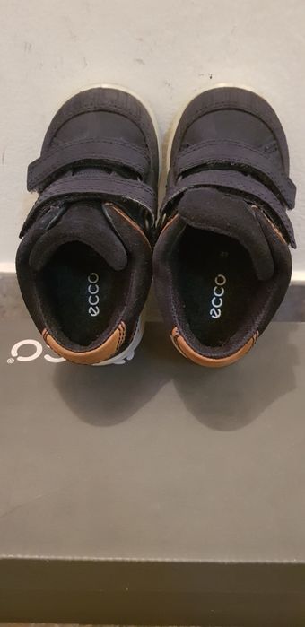 Incaltaminte copii piele nabuk impermeabila ECCO marimea  22