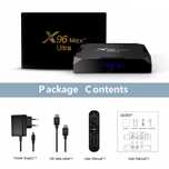 TV box X96 max plus ultra Android 11 S905X4  AV1