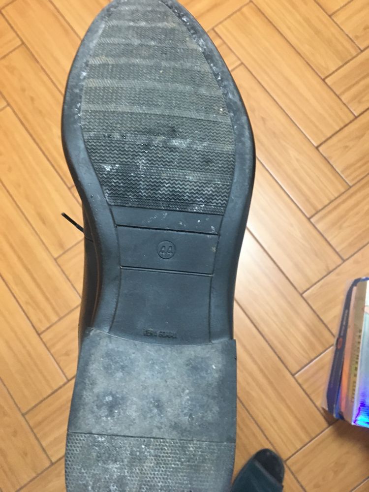 Pantofi piele neagra 44