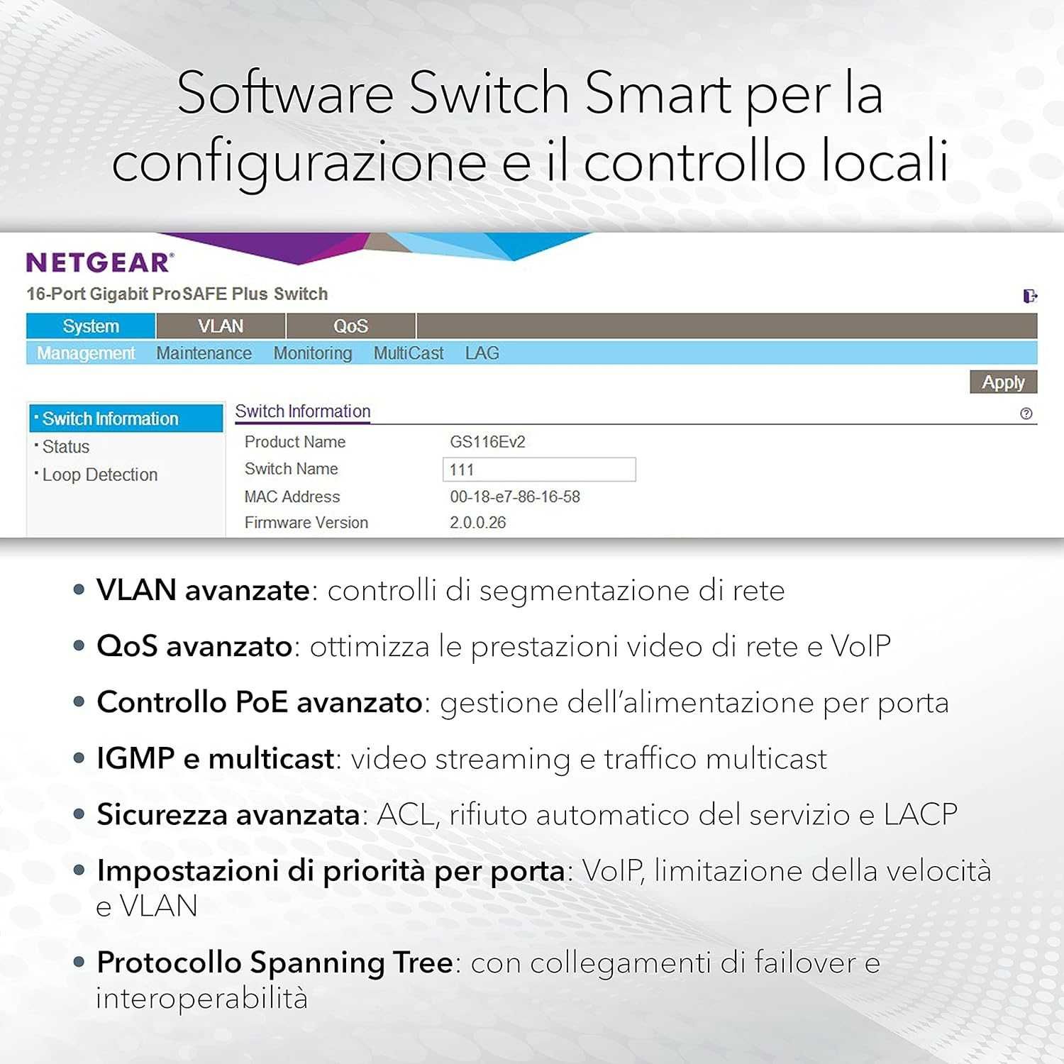 Switch Netgear GS748Tv5, 48 Port 1000Mbps, 4x SFP