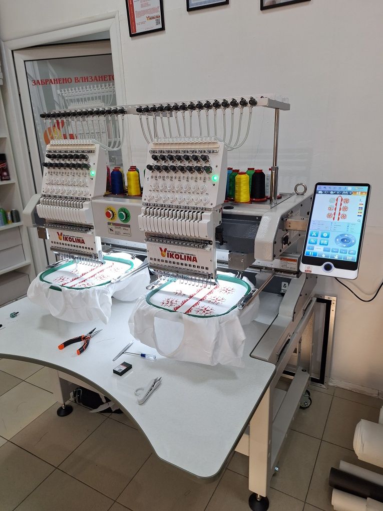 Двуглава Бродировъчна машина  Pro Technology QMT  400х 500