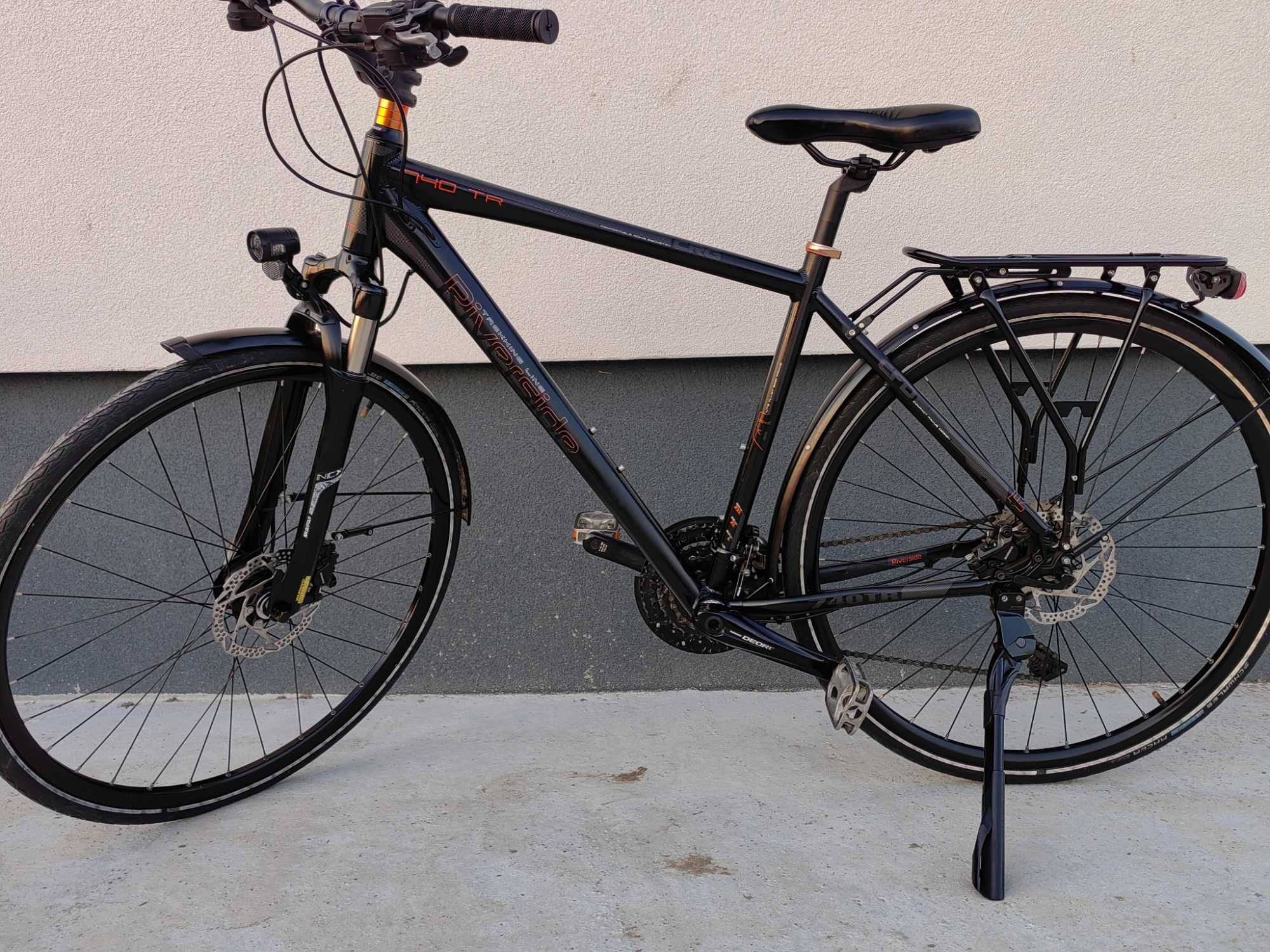 28" Riverside, 3x10 Deore XT, L размер, трекинг велосипед алуминиев