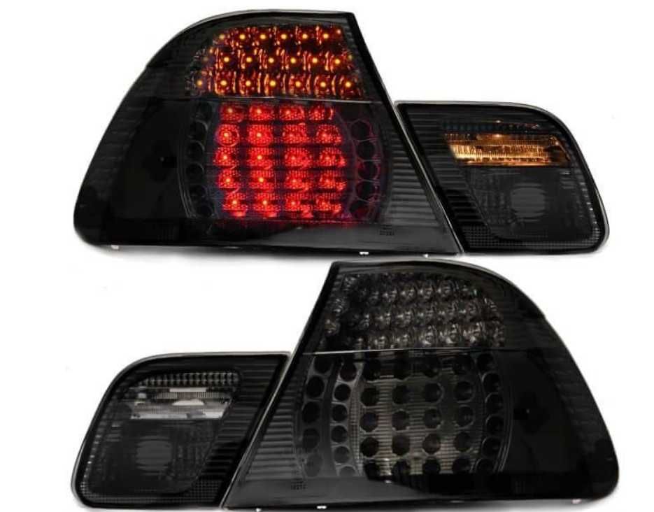 Стопове БМВ Е46 ЛЕД СИВИ Опушени Нови 2001-2004 Седан BMW LED фейслифт