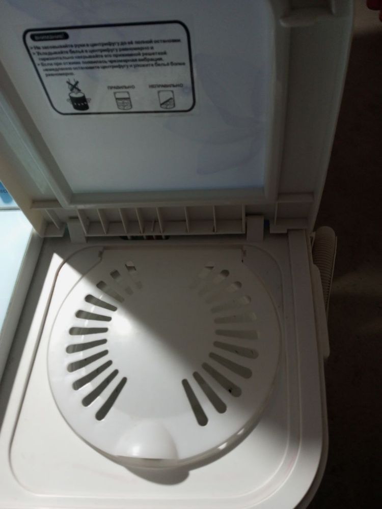 Продается стиральная машинка полуавтомат новая